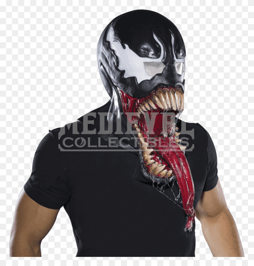 800x842 Venom Mask, Clothing, Apparel, Person HD PNG Download