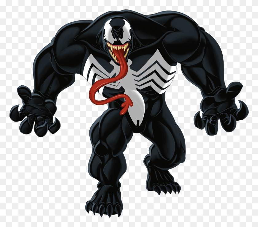 2500x2173 Venom, Comic Ultimate Spiderman, Venom, Persona, Humano, Caballero Hd Png