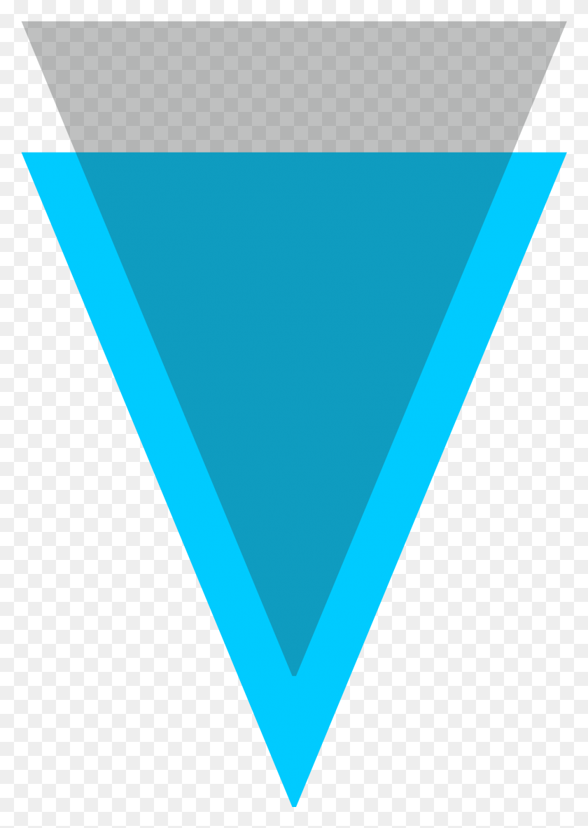 1667x2401 Verge Logo Transparent Verge Crypto Logo, Triangle, Plectrum HD PNG Download