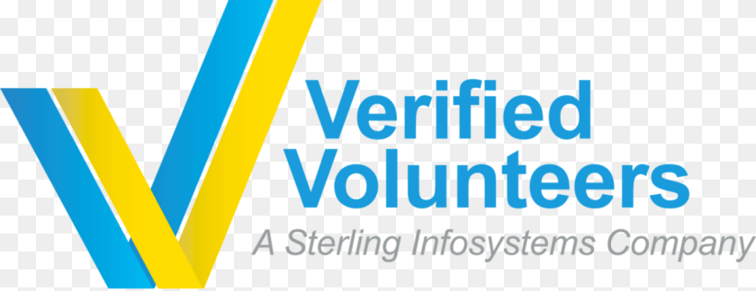 1200x463 Verified Volunteers, Logo PNG