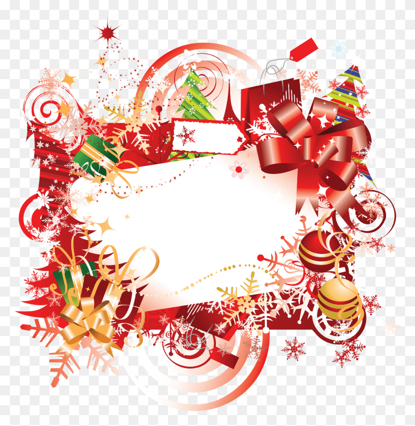 1238x1274 Vermelho D Efeitos Design Administrador Dia Texturas Christmas Gift Frame, Graphics, Floral Design HD PNG Download