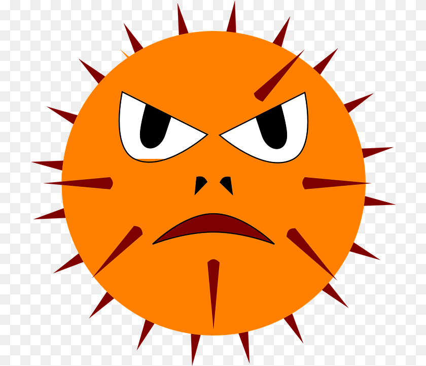 Vermin Bacteria Virus Vector Graphic On Pixabay Virus Animated, Animal, Fish, Sea Life, Shark Transparent PNG