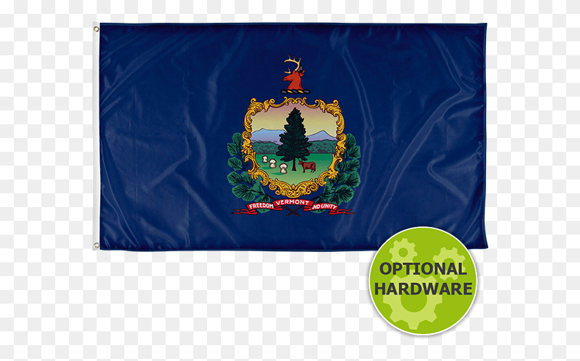 576x463 Vermont State Flag, Symbol, Logo, Trademark HD PNG Download