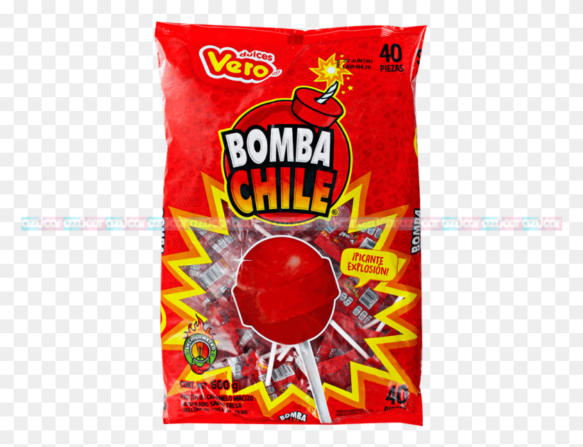 1001x750 Vero Bomba Cchile 2440 Vero Bomba Chile, Food, Candy, Poster HD PNG Download