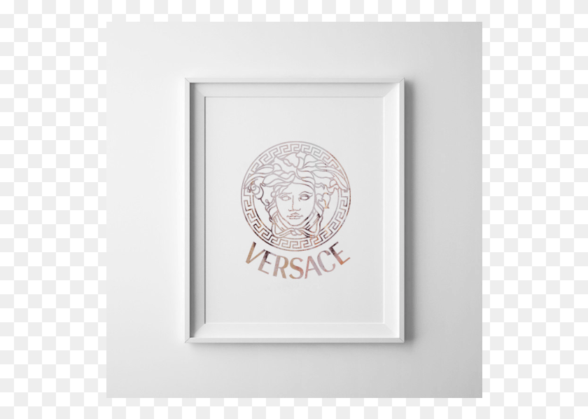 538x538 Versace, Texto, Logotipo Hd Png