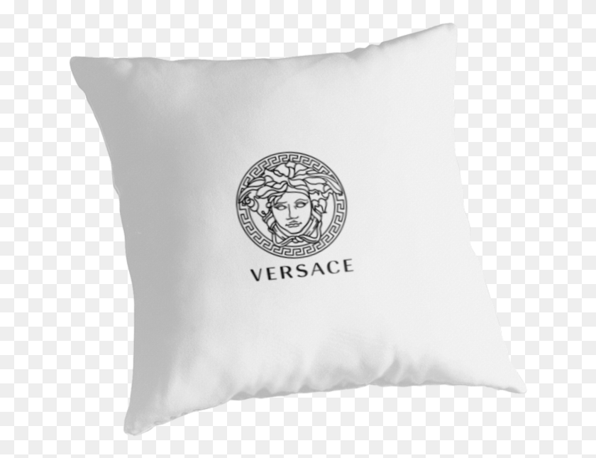 648x585 Versace Pillow Throw Pillows By Lexidipascale Versace, Cushion HD PNG Download