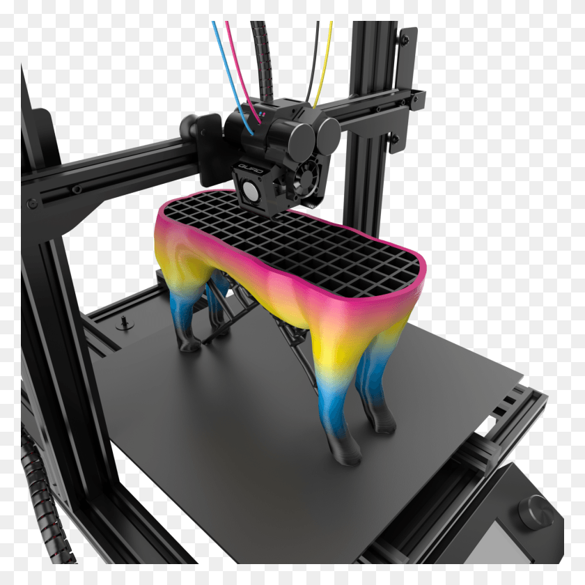 1400x1400 Versatile 3d Printer That Puts Potential In Your Hands 3d Printed Things To Help, Lighting, Machine, Building HD PNG Download