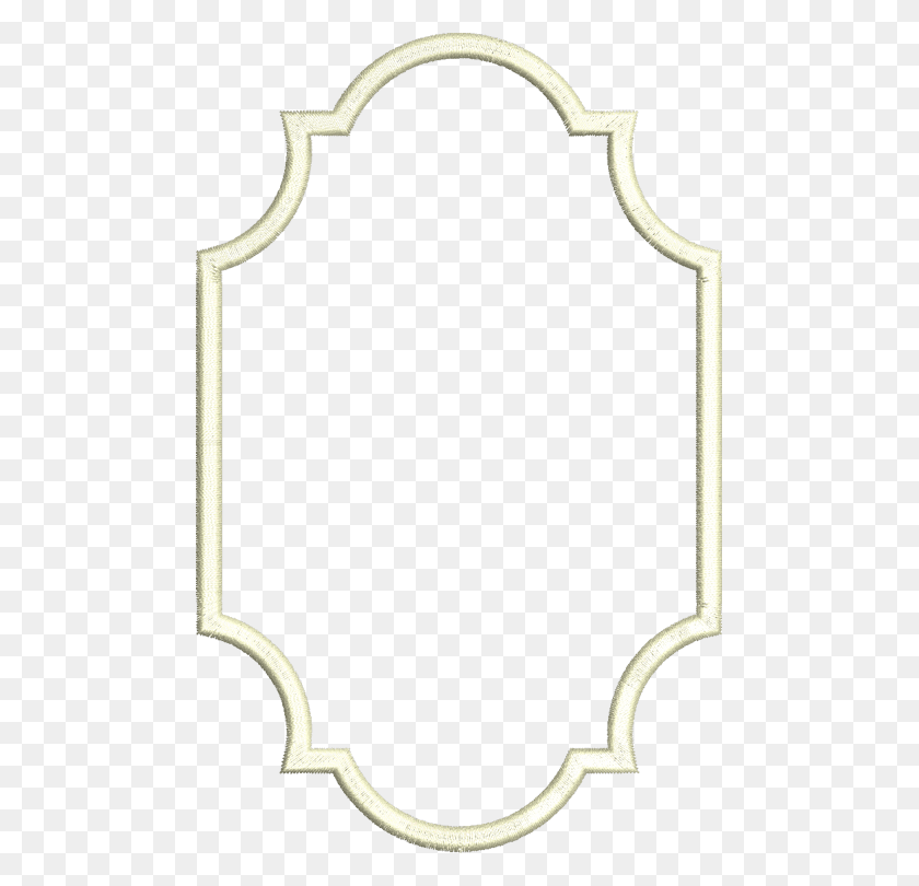 481x750 Versatile Doily Picture Frame, Mirror HD PNG Download