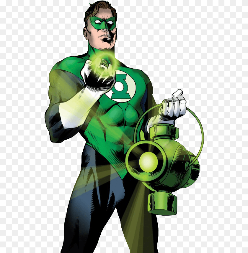 543x859 Versus Compendium Wiki Green Lantern Holding Lantern, Adult, Male, Man, Person PNG