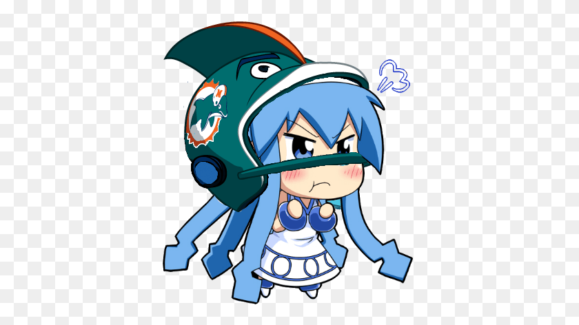 370x412 Vertebrate Cartoon Fictional Character Headgear Clip Shinryaku Ika Musume, Clothing, Apparel, Helmet HD PNG Download