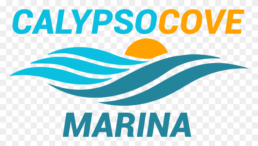 2926x1565 Descargar Png Logotipo Vertical Calypso Cove Marine Norman Oklahoma Lake Logotipo, Texto, Número, Símbolo Hd Png