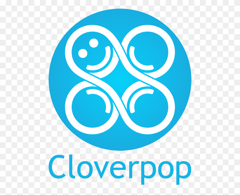 500x625 Vertical Logo Small 150px Cloverpop Logo, Symbol, Trademark, Poster HD PNG Download