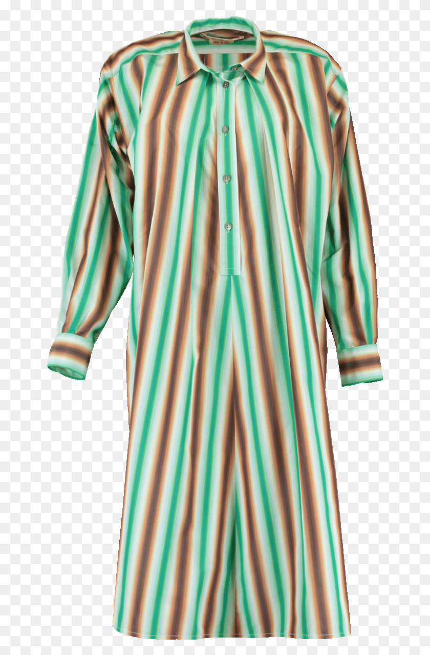 658x1217 Vertical Stripe Shirt Dress Day Dress, Clothing, Apparel, Robe HD PNG Download