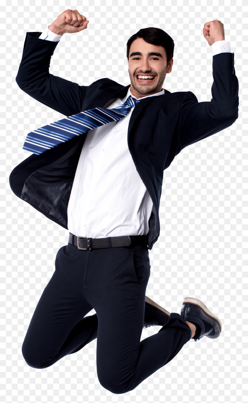 2663x4457 Very Happy Businessmen Images Happy Man In Suit HD PNG Download