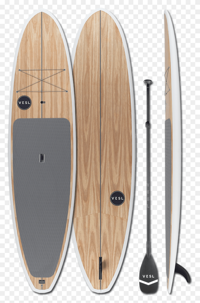 952x1478 Vesl 2019 Paulownia White Surfboard, Sea, Outdoors, Water HD PNG Download