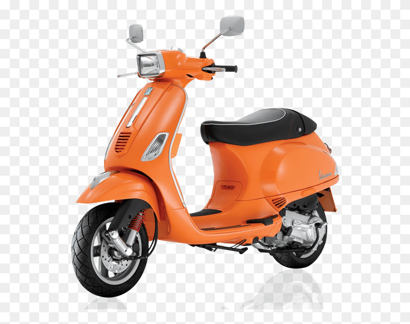 550x604 Vespa S Vespa S 125 Orange, Motorcycle, Vehicle, Transportation HD PNG Download