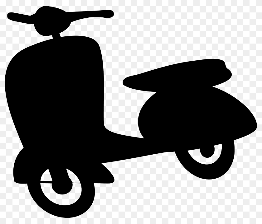 1920x1646 Vespa Scooter Silhouette, Vehicle, Transportation, Tool, Plant Clipart PNG