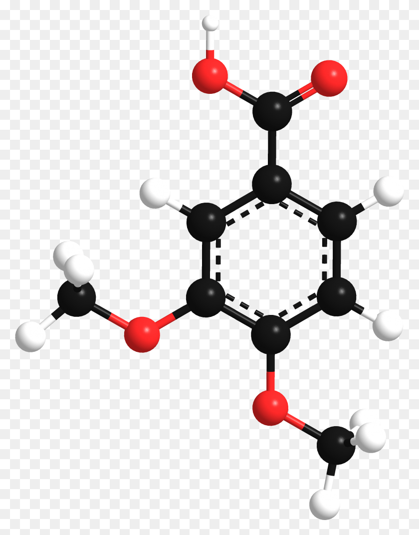 2729x3541 Vetaric Acid Model 3d 4 Hydroxybenzoic Acid, Sphere, Network, Chandelier HD PNG Download