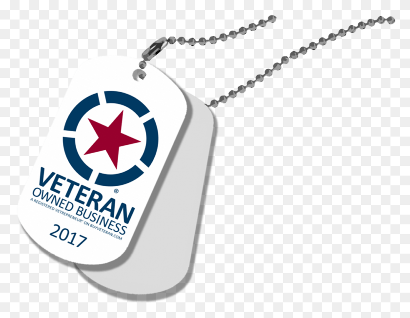 1009x767 Veteran Owned Tags Chain Veteran Owned Business Badge, Pendant HD PNG Download