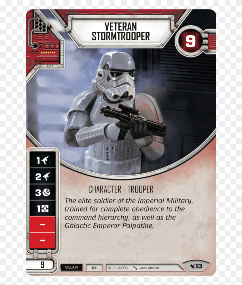 661x929 Descargar Png Veteran Stormtrooper Star Wars Destiny Boba Fett Starter, Teléfono Móvil, Electrónica Hd Png