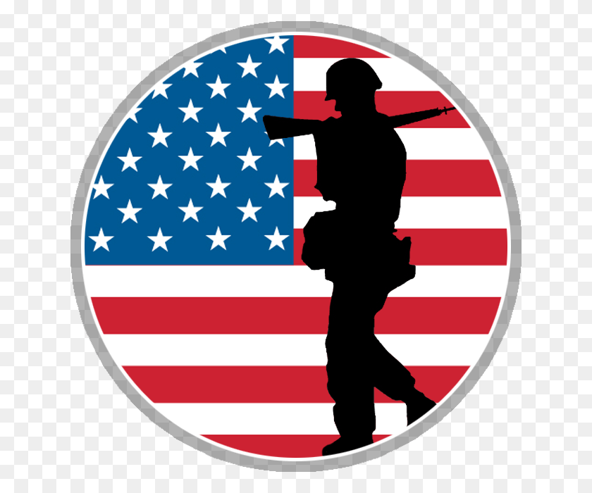640x640 La Bandera De Estados Unidos Png / Día De Los Veteranos Hd Png