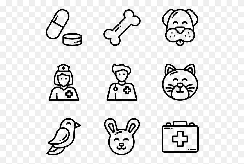 528x505 Veterinary Hand Drawn Icon, Gray, World Of Warcraft HD PNG Download