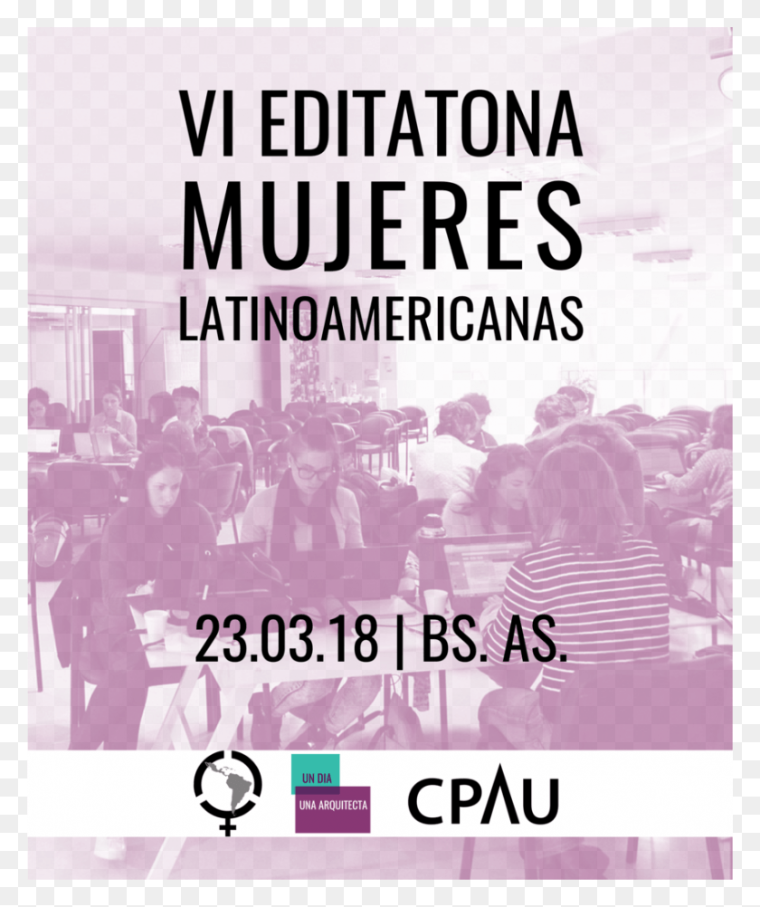 847x1024 Vi Editatona Mujeres Latinoamericanas Bs As 2018 2 Poster, Advertisement, Flyer, Paper Hd Png Download