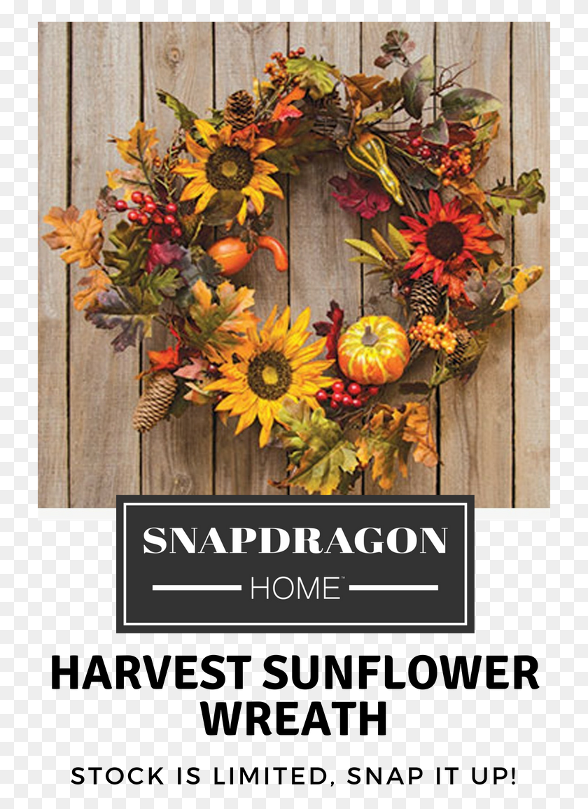 735x1096 Vibrant Wreath For Fall Includes A Mixture Of Berries Hard Hats Must Be Worn, Rug HD PNG Download