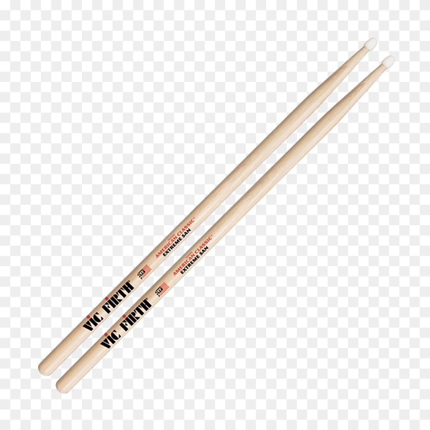 1000x1000 Vic Firth Extreme American Classic Drum Sticks, Chopsticks, Food, Cricket, Cricket Bat Sticker PNG