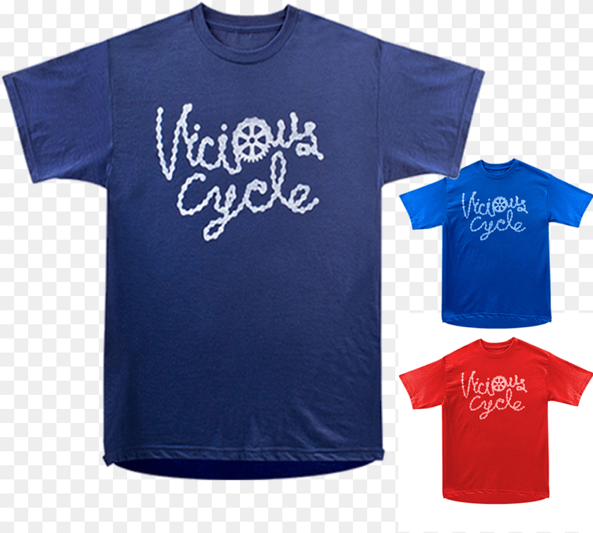 Vicious Cycle Chain Ring Graphic T Shirt High Performance, Clothing, T-shirt Sticker PNG