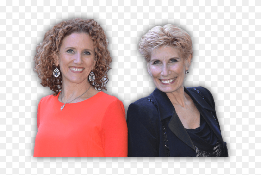 680x502 Vickie And Bonnie No Backgroundvickie Evans2016 12 Lady, Person, Blonde, Woman HD PNG Download