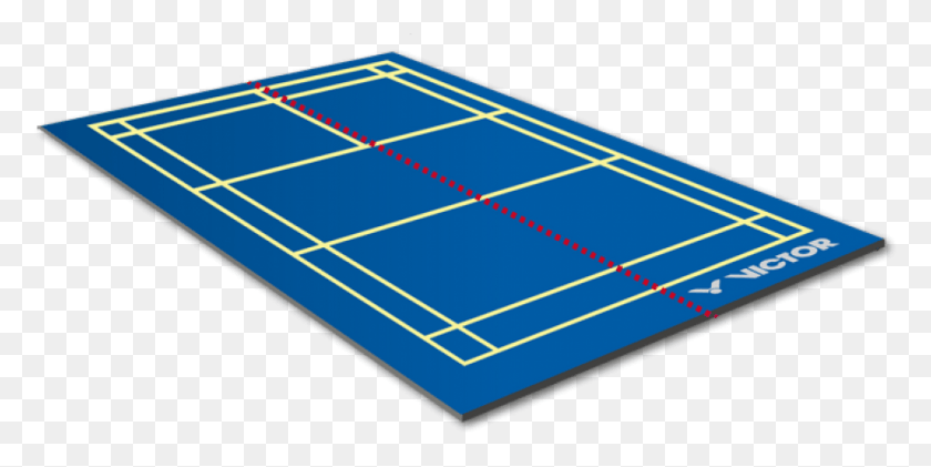 900x417 Victor Badminton Court Mobile Racket, Cancha De Tenis, Deporte, Deportes Hd Png