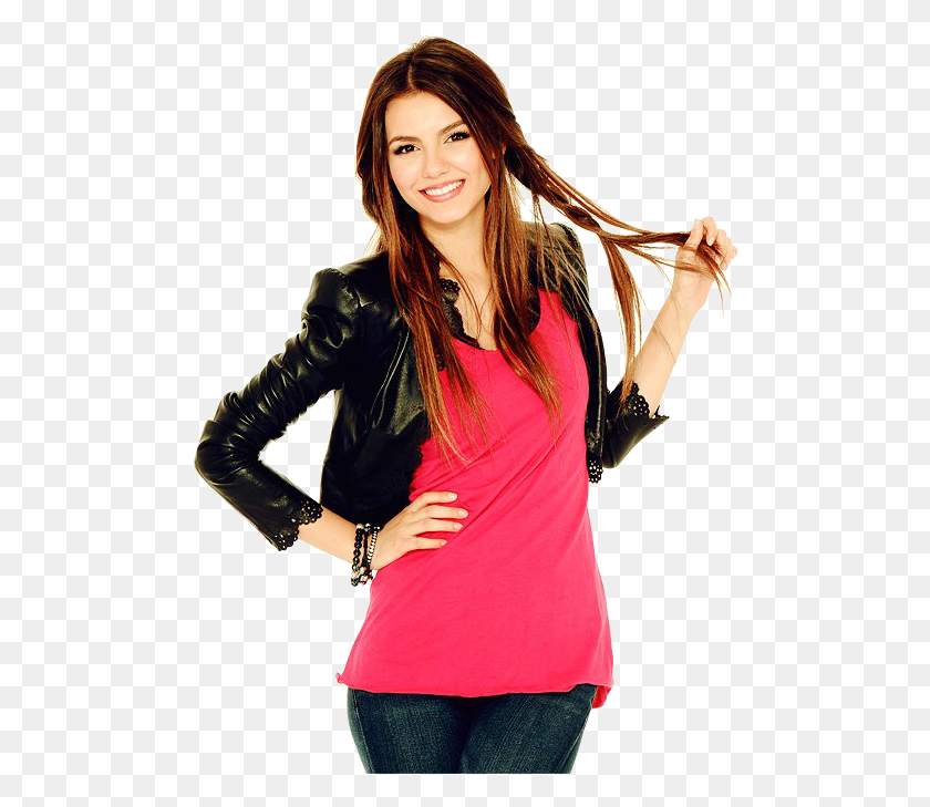 494x669 Victoria Justice Free Victoria Justice, Clothing, Sleeve, Long Sleeve HD PNG Download