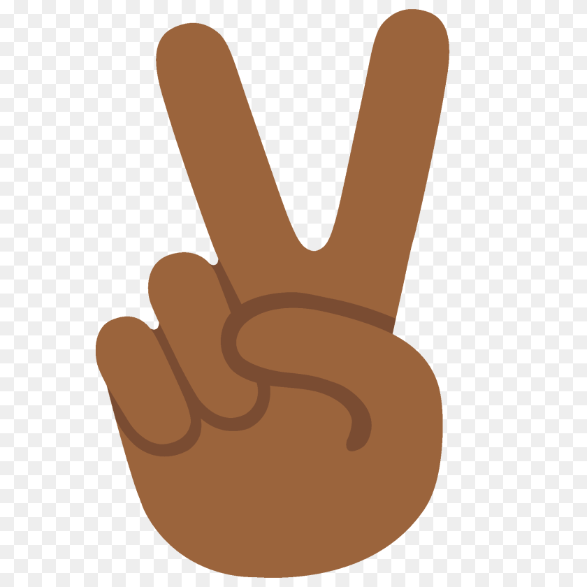 1920x1920 Victory Hand Emoji Clipart, Body Part, Finger, Person, Smoke Pipe PNG