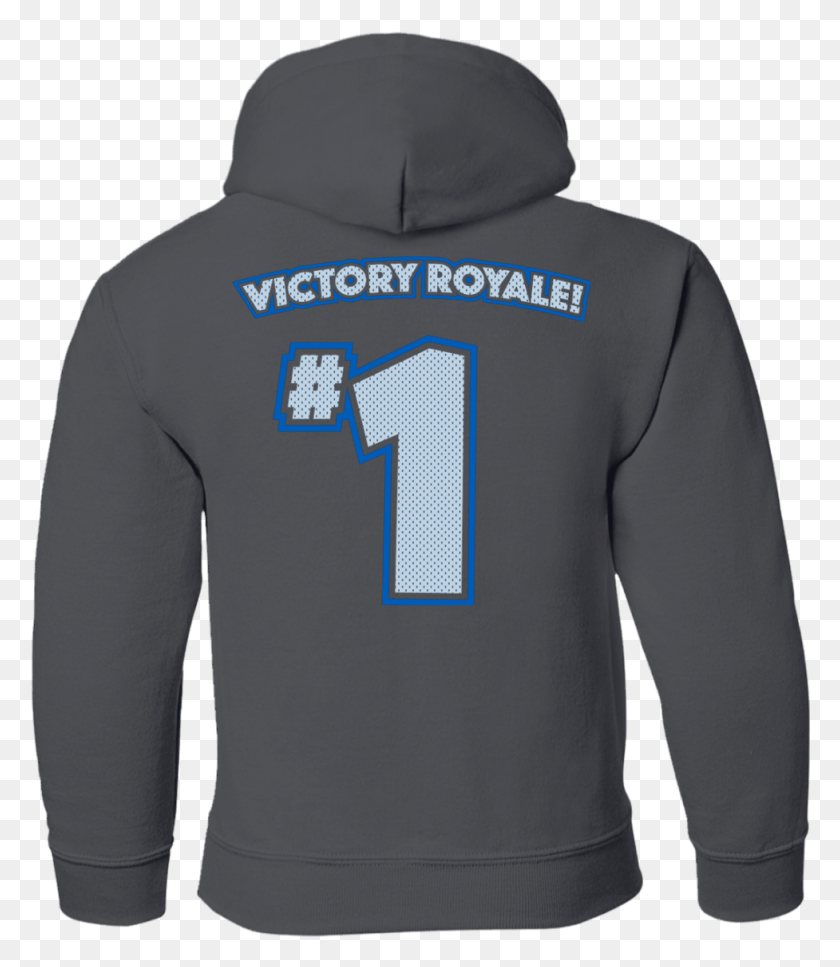 977x1137 Victory Royale Youth Pullover Hoodie Back Print, Clothing, Apparel, Sweatshirt HD PNG Download