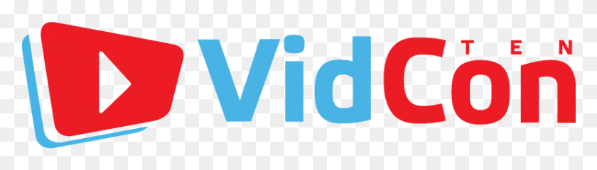 828x192 Vidcon Us Logo Vidcon Tickets, Word, Text, Symbol HD PNG Download