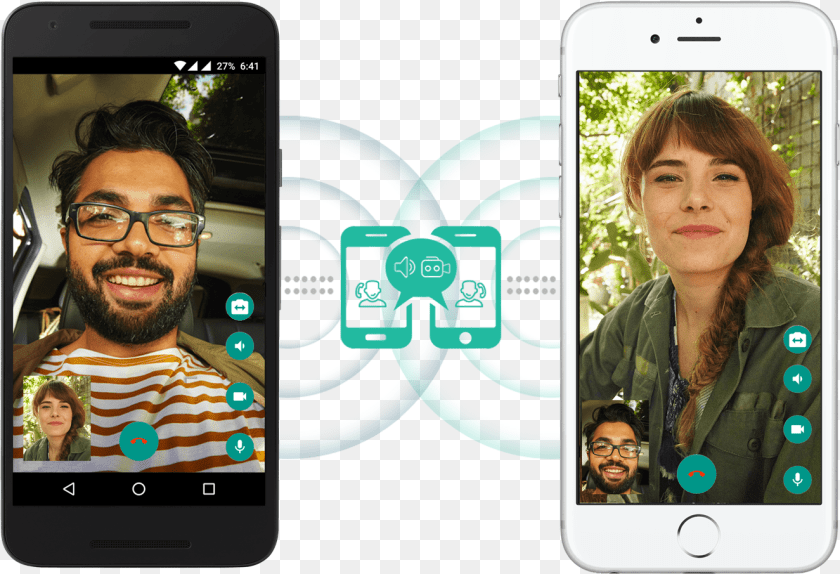 Video Calling Google Duo, Woman, Adult, Electronics, Phone Clipart PNG