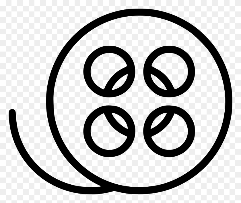 980x816 Video Camera Film Roll Comments Circle, Symbol, Stencil, Logo HD PNG Download