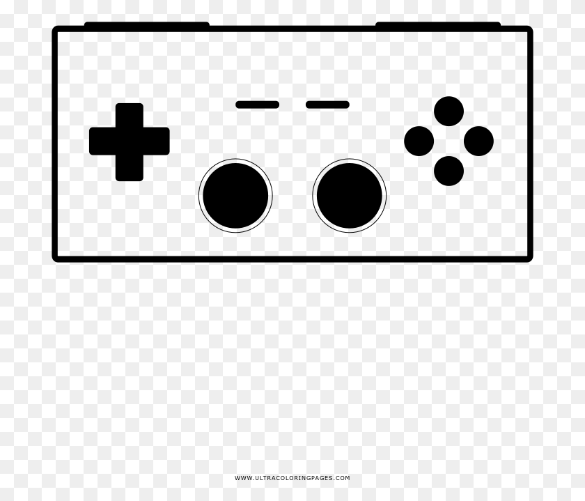 693x659 Video Game Controller Coloring, Gray, World Of Warcraft HD PNG Download
