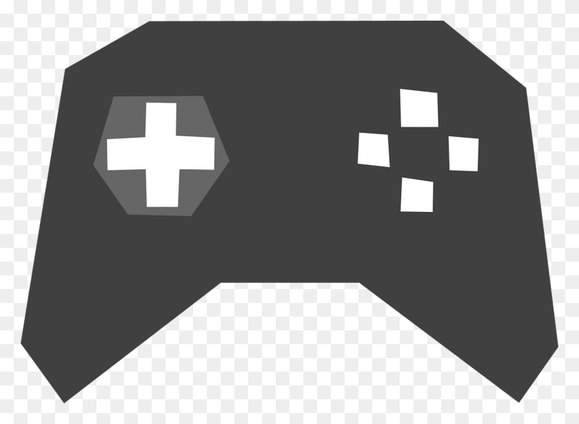1280x914 Video Game Controller Play Image Game Console Vectr, Cushion, Stencil, Cabinet HD PNG Download