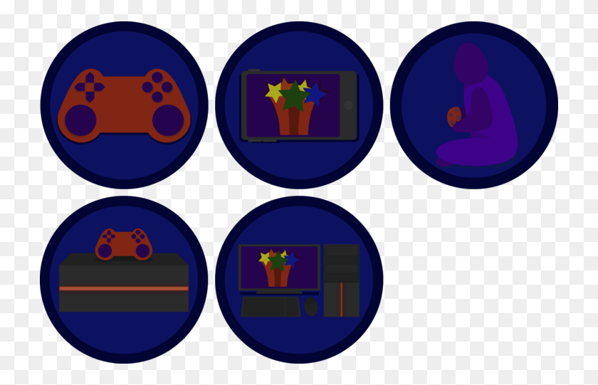 728x481 Video Game Icons Drink Coaster, Text, Leisure Activities, Purple HD PNG Download