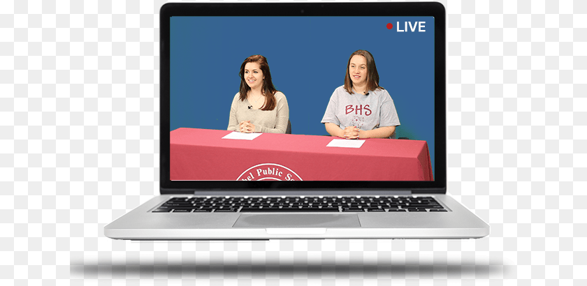 642x410 Video Morning Announcement Service Human, Laptop, Computer, Electronics, Pc Sticker PNG