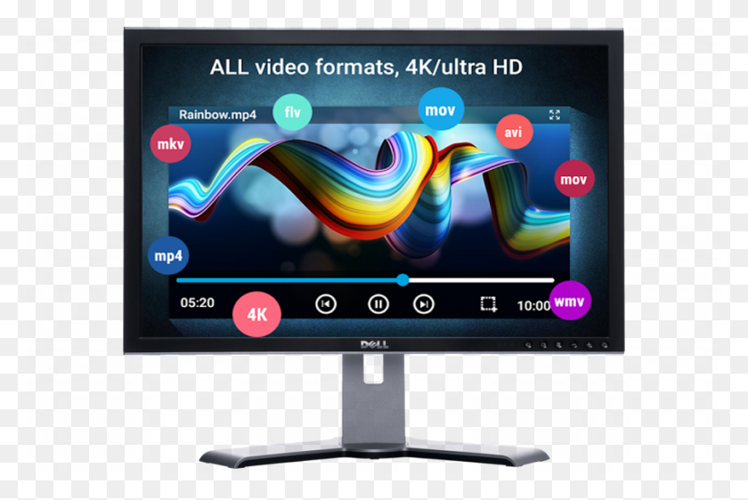 900x580 Video Player, Monitor, Screen, Electronics HD PNG Download