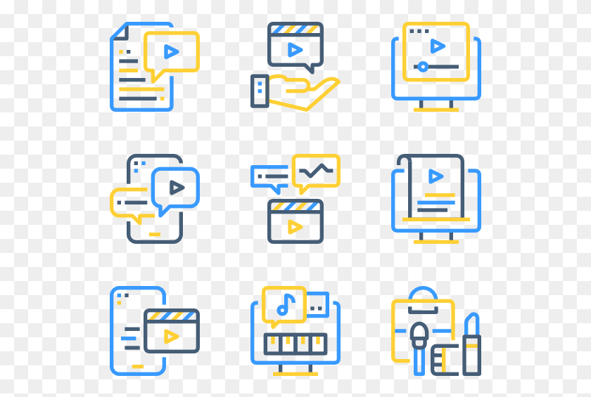 529x505 Video Production, Pac Man, Text, Scoreboard HD PNG Download