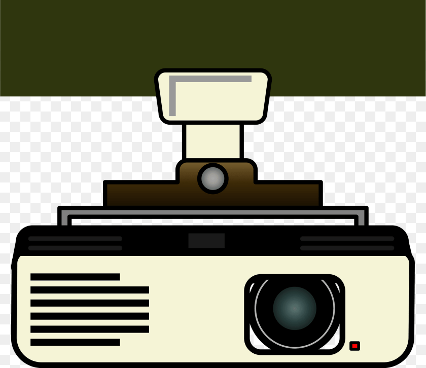 1920x1659 Video Projector Electronics, Bulldozer, Machine Clipart PNG