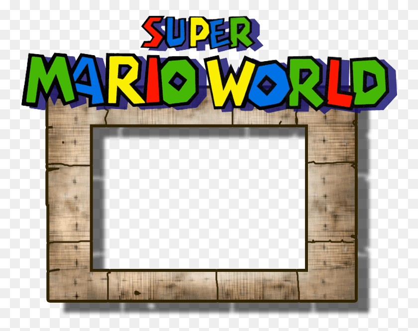 758x606 Descargar Png / Video Super Mario World, Ladrillo, Texto, Diseño De Interiores Hd Png