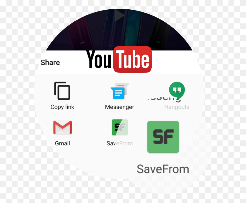 608x634 Videos From Youtube With Simple Tap Youtube, Disk, Dvd, Text HD PNG Download