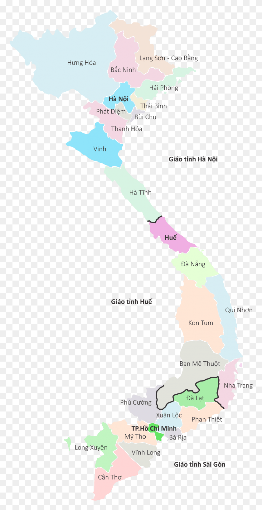 1593x3219 Vietnam Diócesis Católica Mapa De Vietnam, Parcela, Diagrama, Naturaleza Hd Png