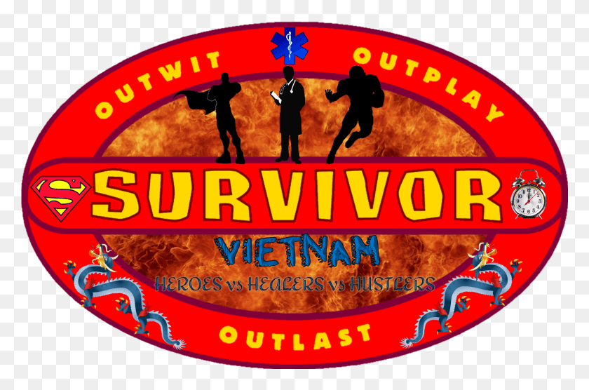 1485x945 Вьетнам Hhh Logo Шаблон Логотипа Выжившего, Человек, Человек, Плакат Hd Png Скачать