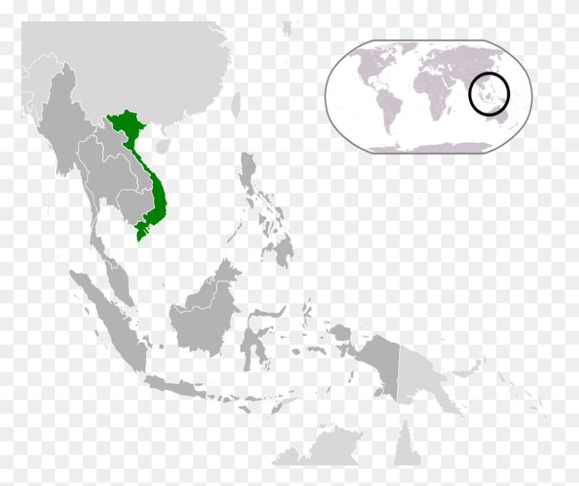 793x656 Vietnam Map Location Of Philippines, Diagram, Atlas, Plot HD PNG Download